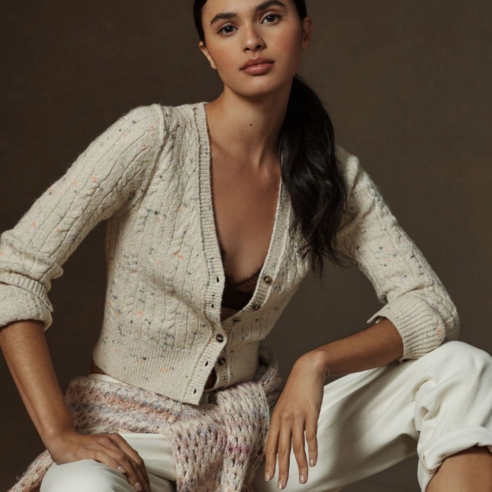 Pilcro Anthropologie cardigan sweater